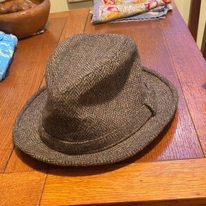 Stylish Tweed Fedora Hat